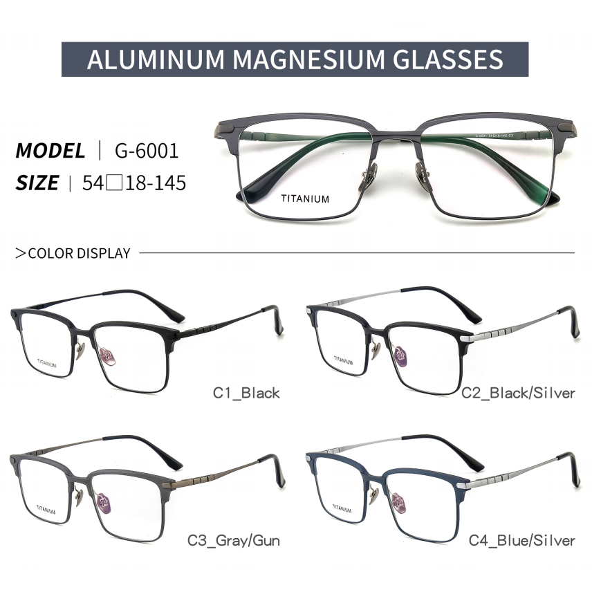Aluminum frames G6000 series
