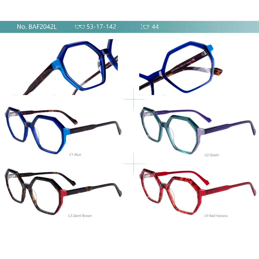 High end acetate frame BAF series