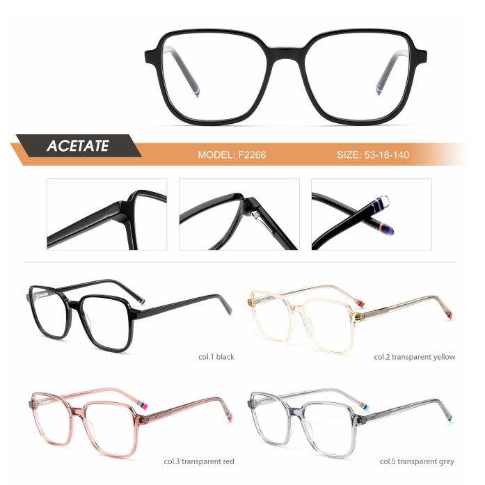 Acetate frame F22 series oct 2024