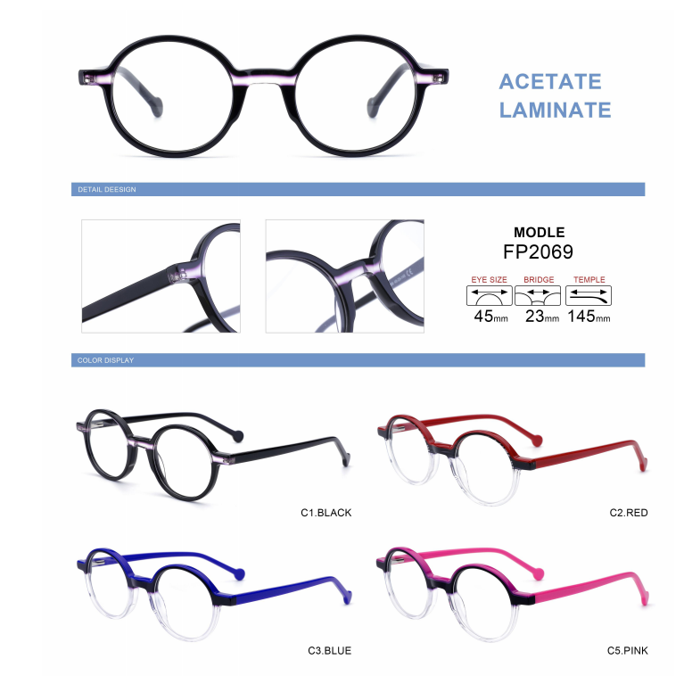 Laminated acetate frame FP series 1-oct 2024