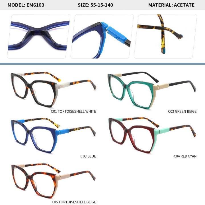 new euro acetate collect with inside spring hinge