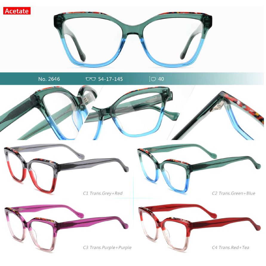 High level acetate frames collection 376 models