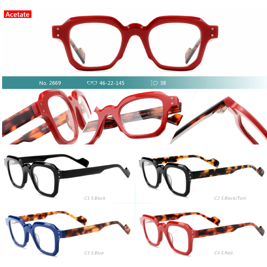 High level acetate frames collection 376 models