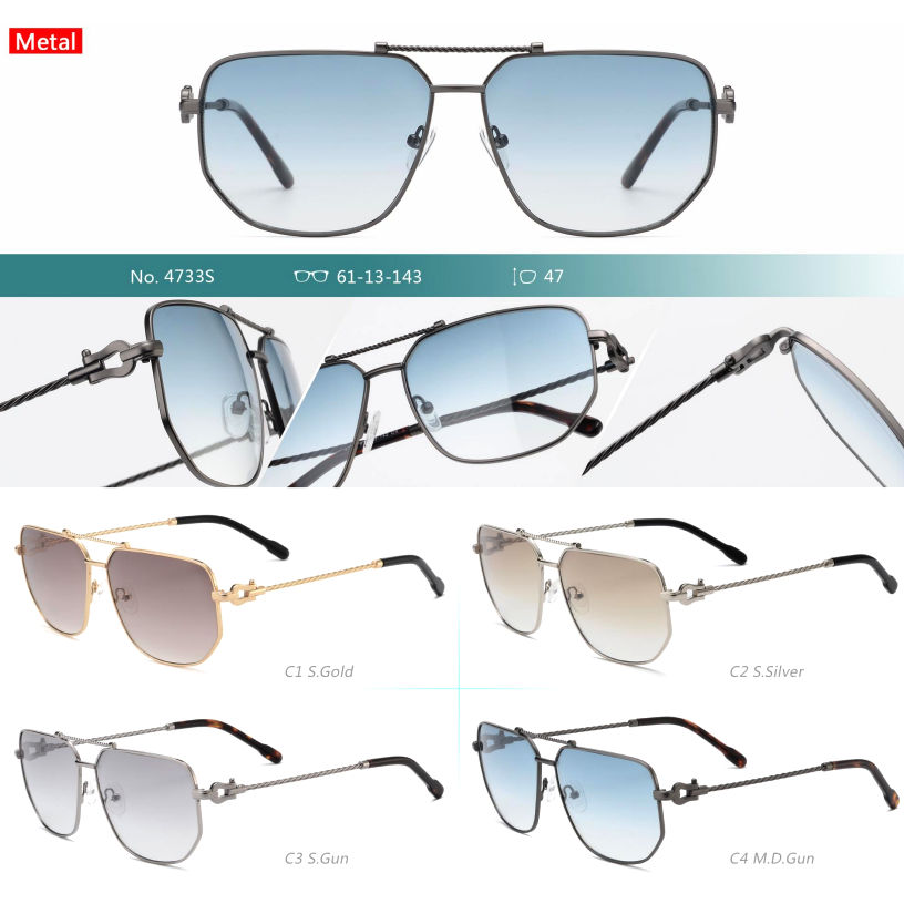 High level Metal sunglasses mixed styles A series
