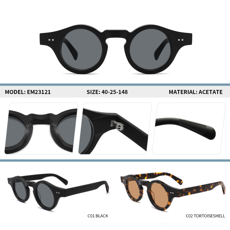 High end Europe style acetate sunglasses -2