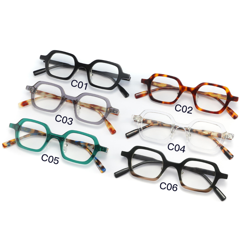High end euro style acetate frame -3