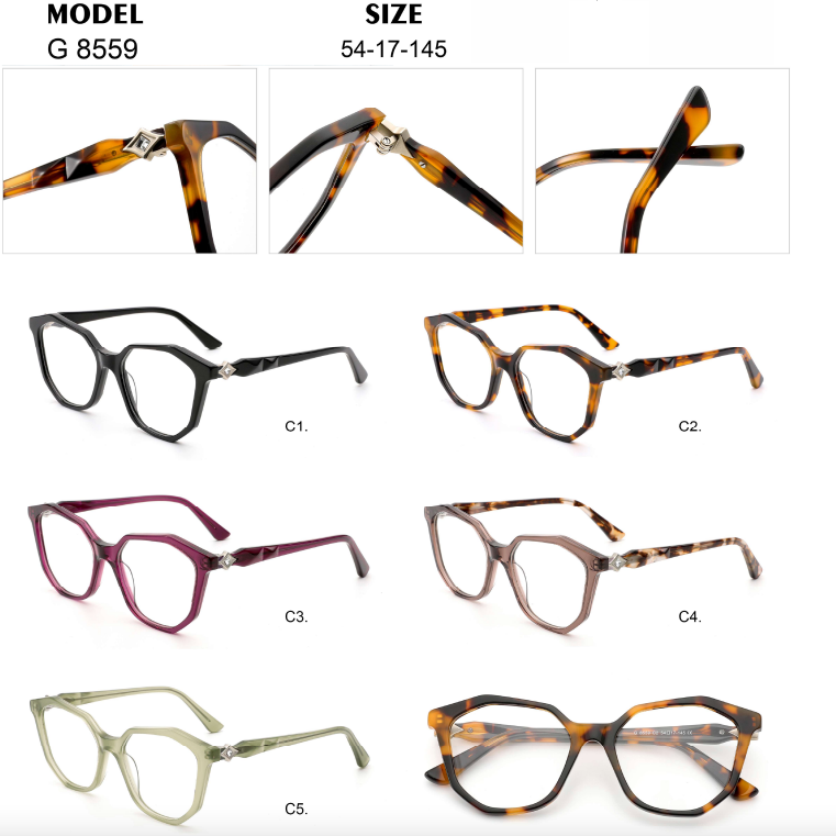 High premium acetate frame G series